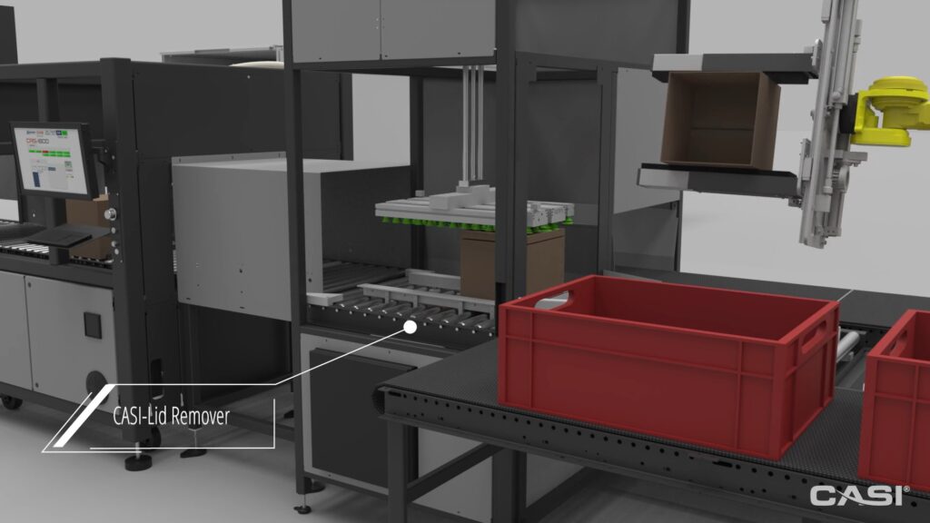 Automated Box Resizing  CASi-SmartBox - Cornerstone Automation Systems, LLC